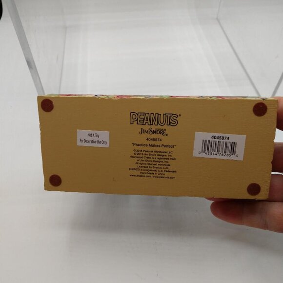 JIM SHORE PEANUTS PRACTICE MAKES PERFECT THREE KINGS 2015 4045874 - Picture 4 of 8